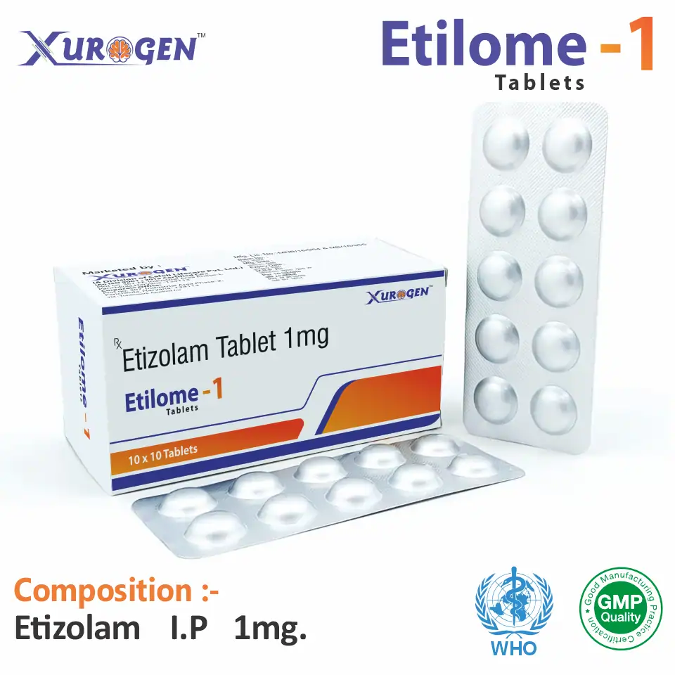 Etizolam 1mg Tablet Supplier India